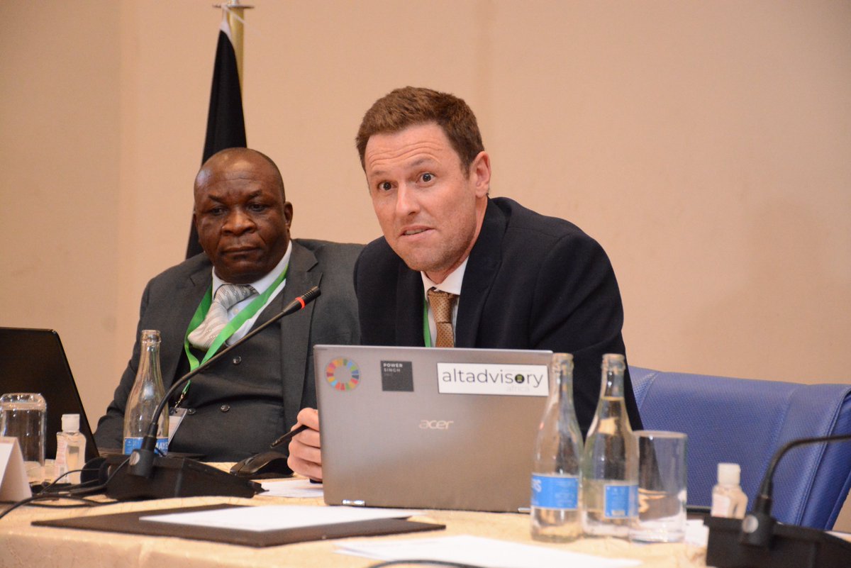 Mr. Michael Power, Director at <a href="/altadvisory/">ALT Advisory</a>  &amp; @PowerSinghInc, presents on ECOSOCC's CSO engagement frameworks and mechanisms:

‧ECOSOCC National Chapter Framework
‧AU Harmonized Accreditation Mechanism
‧Diaspora Legal Framework

#ECOSOCCPGA4
🌍#CivilSociety