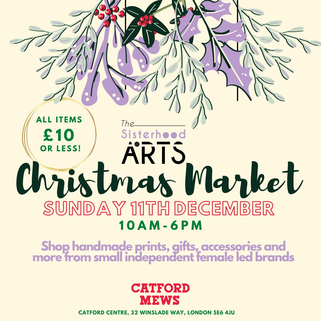 Looking for plans this weekend? Take a look at our article below for 8 things to do in Catford this Sunday! 
teamcatford.com/news/2022/12/8…