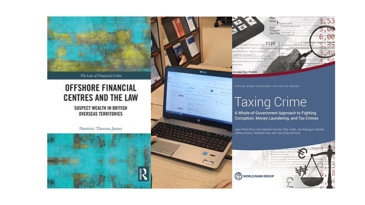 IbfdLibrary's tweet photo. New 💻 
Offshore Financial Centres and the Law: Suspect Wealth in British Overseas Territories - D. Thomas-James

Taxing crime: A whole-of-government approach to fighting corruption, money laundering, tax crimes – eds. Jean-Pierre Brun

View: https://t.co/1WijdKK0AE
#ibfdlibrary https://t.co/6Ji66GRBnN