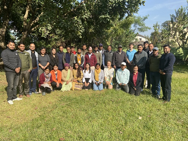 CoresmaEU's tweet photo. #CORESMA partner country Nepal just carried out a #SORMAS training for more than 20 health care workers in Dhangadi.🇳🇵 Hospitals, health care centers, labs and border crossings in province no. 7 are enabled to fight Covid-19 and other diseases with real-time software. #mHealth https://t.co/zgZTMKshBk