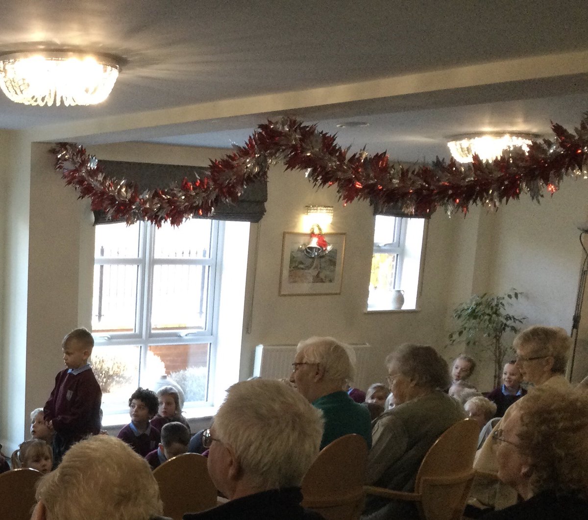 EllisonPrimary's tweet image. Year 2 had a wonderful time singing songs from their upcoming Nativity at Adlington House yesterday. The residents were very impressed and touched by the children’s singing and their exemplary behaviour. #Ellisoncommunity