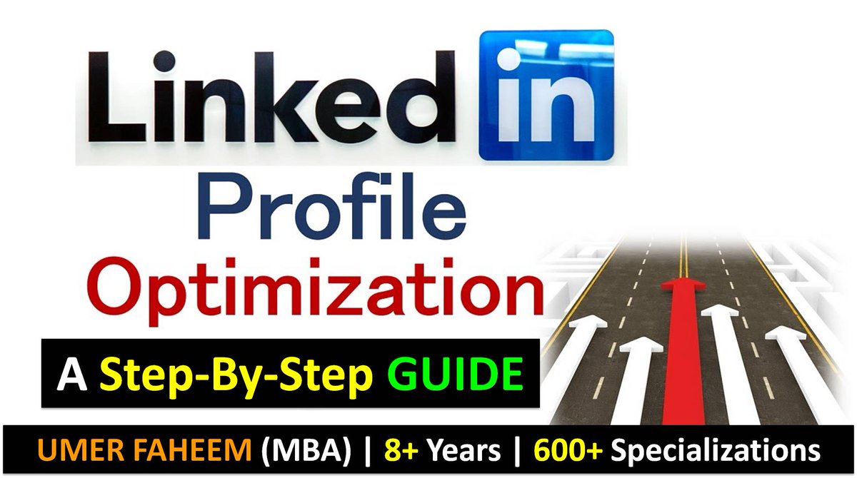 UmerFaheemMBA's tweet image. THE MOST AWAITED VIDEO FOR NEWBIES ❤ ❤ ❤

#LinkedInProfileOptimization Tutorial | A Detailed Step-By-Step Guide to Optimizing Your LinkedIn Profile | How to Optimize Your #LinkedIn Profile &amp;amp; Make It Stand Out? 

Must Watch: youtu.be/iVCfB6YeqyE