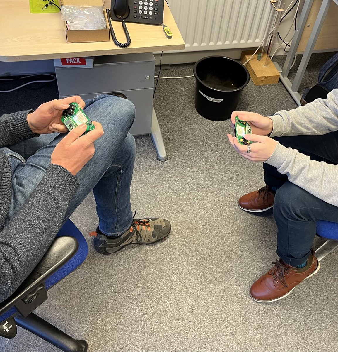 Well that’s the team very involved in “Testing” for the rest of the day… #comingSoon #development