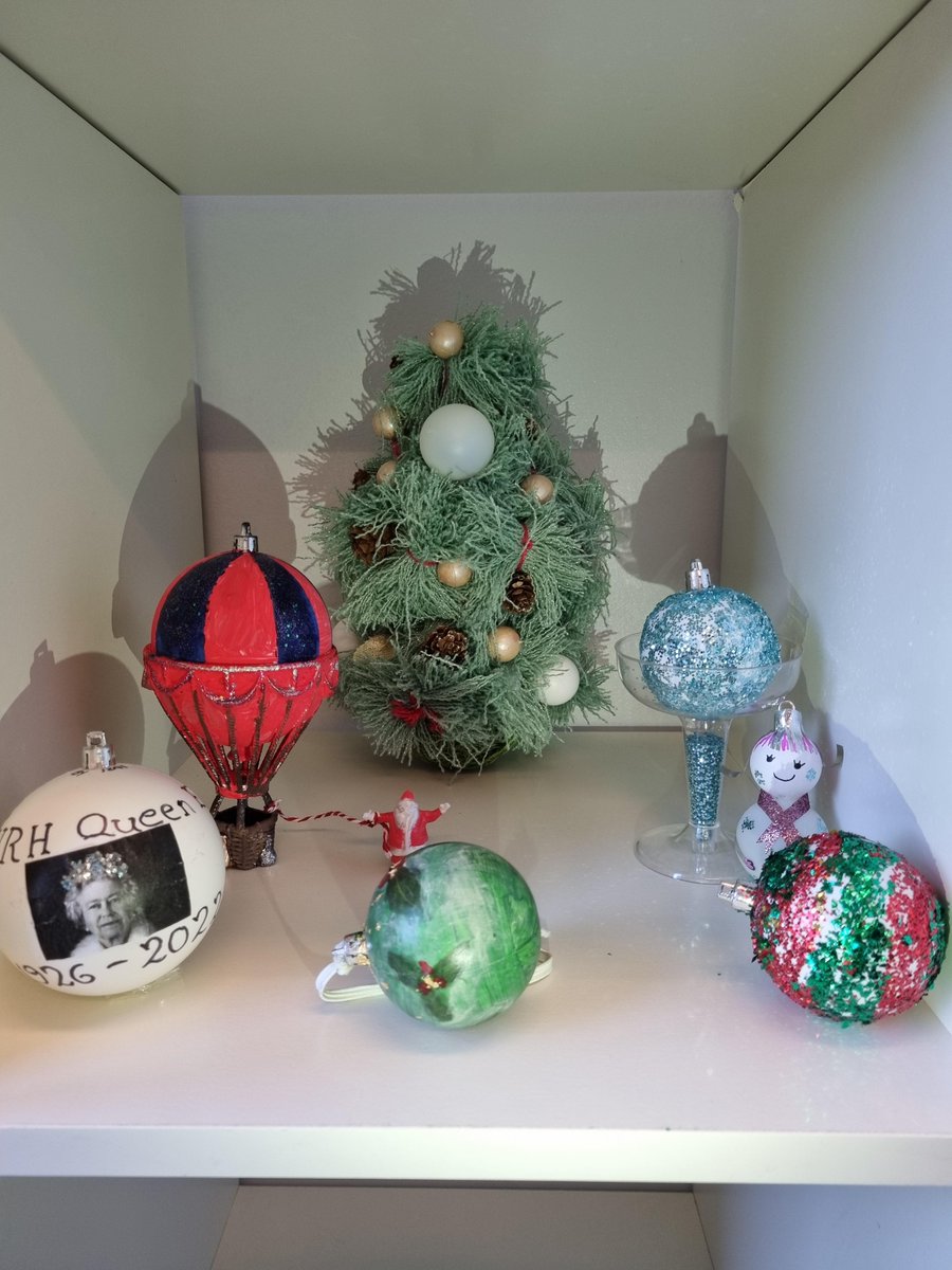 Sixth Form tutors have been busy decorating baubles for the tree at St Nicholas' Church for the Codsall Tree Festival 
#StNicholas'Church