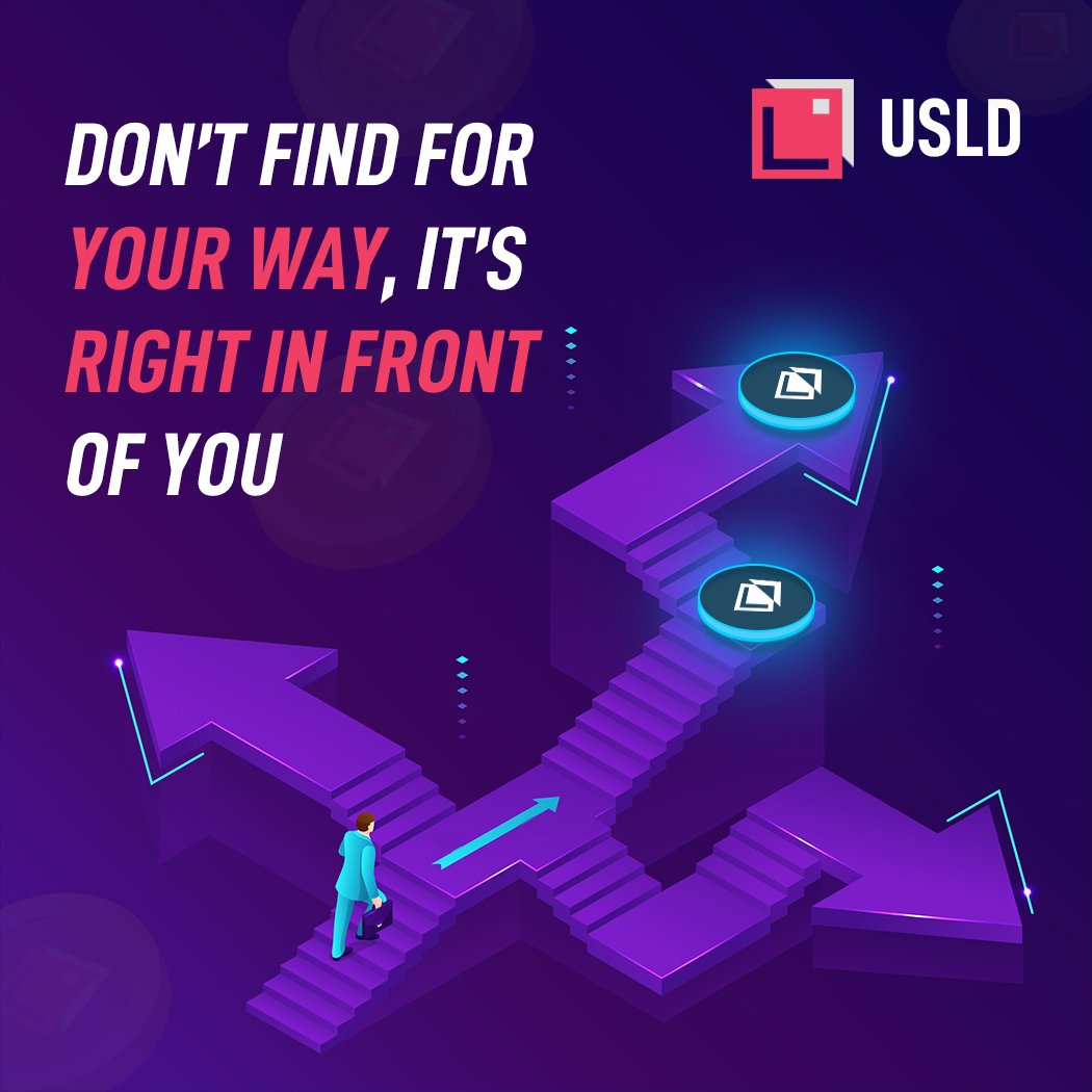 usldofficial's tweet photo. It's not necessary for you to find your way every time, most of the time it’s in front of you. Trading digital currency is the perfect way to grow up. Trade USLD and get to know it's your way.

#better #great #lpnt #invest #cryptocurrency #cryptonews #btc #ethereum #money #trader https://t.co/c4C11K8g30