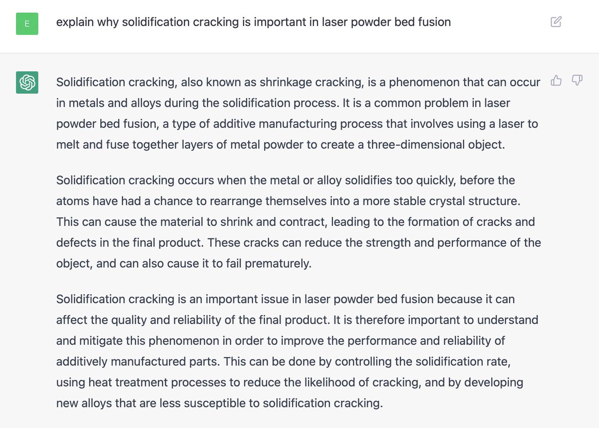 I've read first paper drafts that are worse than what #ChatGPT can do in 5 sec 😭