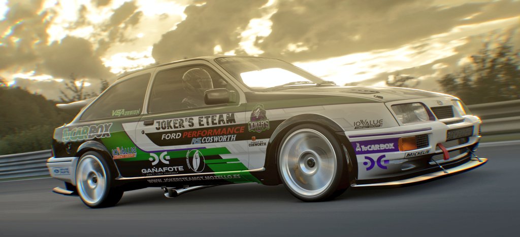 Jokers_eTeam's tweet photo. ➡️ Un clásico como este @fordspain #cosworthsierra RS no podía faltar en nuestros diseños.

➡️ Os gusta el diseño ? 
Os leemos 🧐

💜💚💜💚💜💚💜💚💜💚💜

Follow us for more desings ‼️
Síguenos para más contenido ‼️

💜 💚 💜 💚 💜 💚 💜 💚 💜 https://t.co/g4MewBiFun