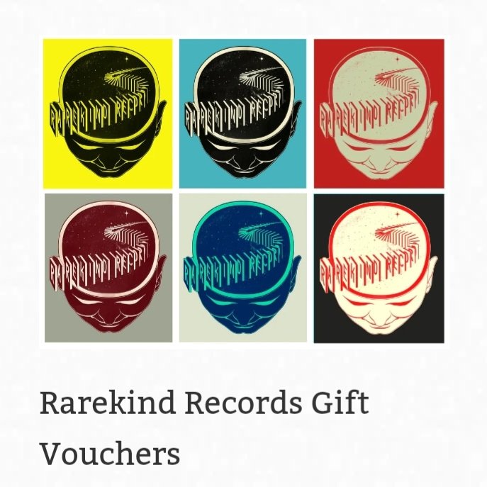 Gift vouchers available on our website and instore for anybody needing a Christmas present for the record lover in their life! Can be used in the shop, on our website or our discogs store

👇👇👇
rarekindrecords.co.uk/collections/us…