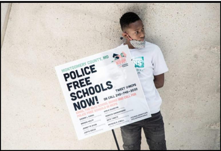 NEW BLOG POST ✍️: “Hard Fought Victories: Racial Justice NOW! and the Removal of Police from Schools in Montgomery County” has insightful lessons (#educationaljustice #schooltoprisonpipeline) for the movement. Read it today! peoplesthinktank.us/2022/12/05/har…