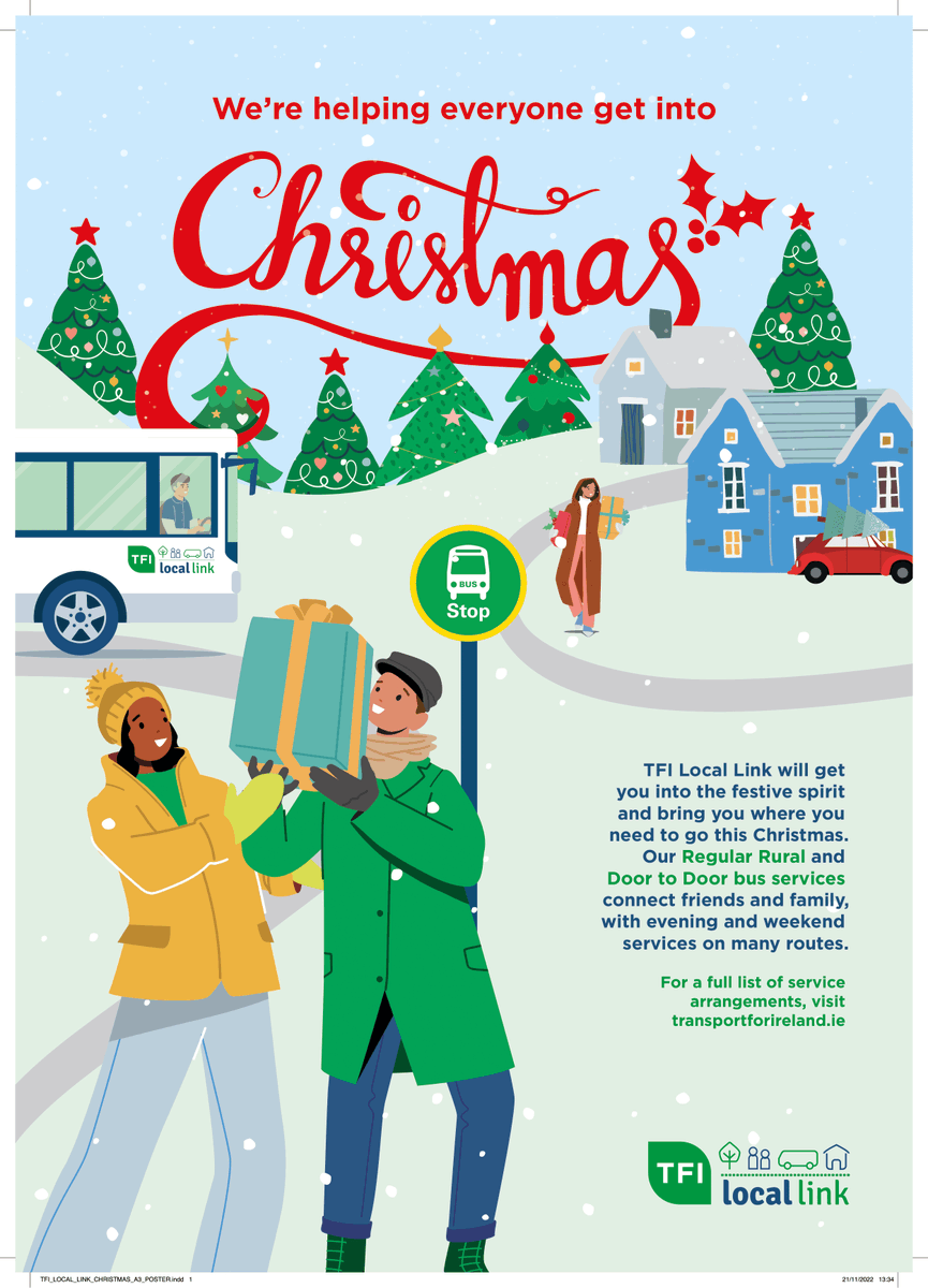 LocalLinkTipp's tweet photo. TFI Local link helping everyone get into Christmas! 🎅🎄
#gettingthere #trythebus @tippmidwest @TippFM https://t.co/xjUxedKNcB