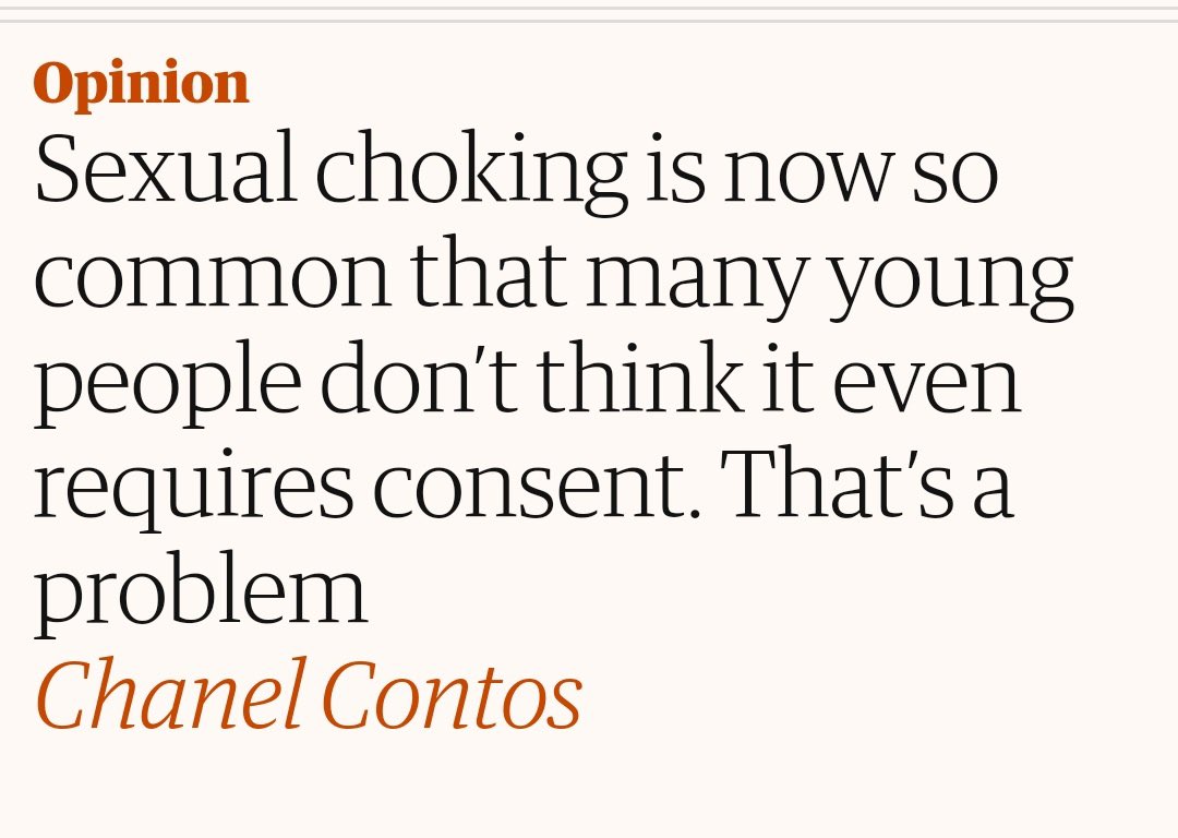 The saddest part about this is that we can say with absolute certainty that 98+% of women do not enjoy this crap in the slightest but will feel pressured into sexual performance anyway, God forbid she’s being shamed as a prude &amp; loses her only perceived value in the eyes of men.