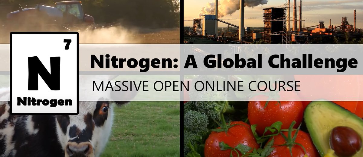 📢Nitrogen Resources
Nitrogen: A #GlobalChallenge MOOC
This free online course brings in 11 languages 🇪🇸🇨🇳🇧🇩 an engaging approach to the global challenges of #nitrogen, showing how the threats it poses for human civilization can be tackled.
#NitrogenMOOC
➡️bit.ly/3VXgf16