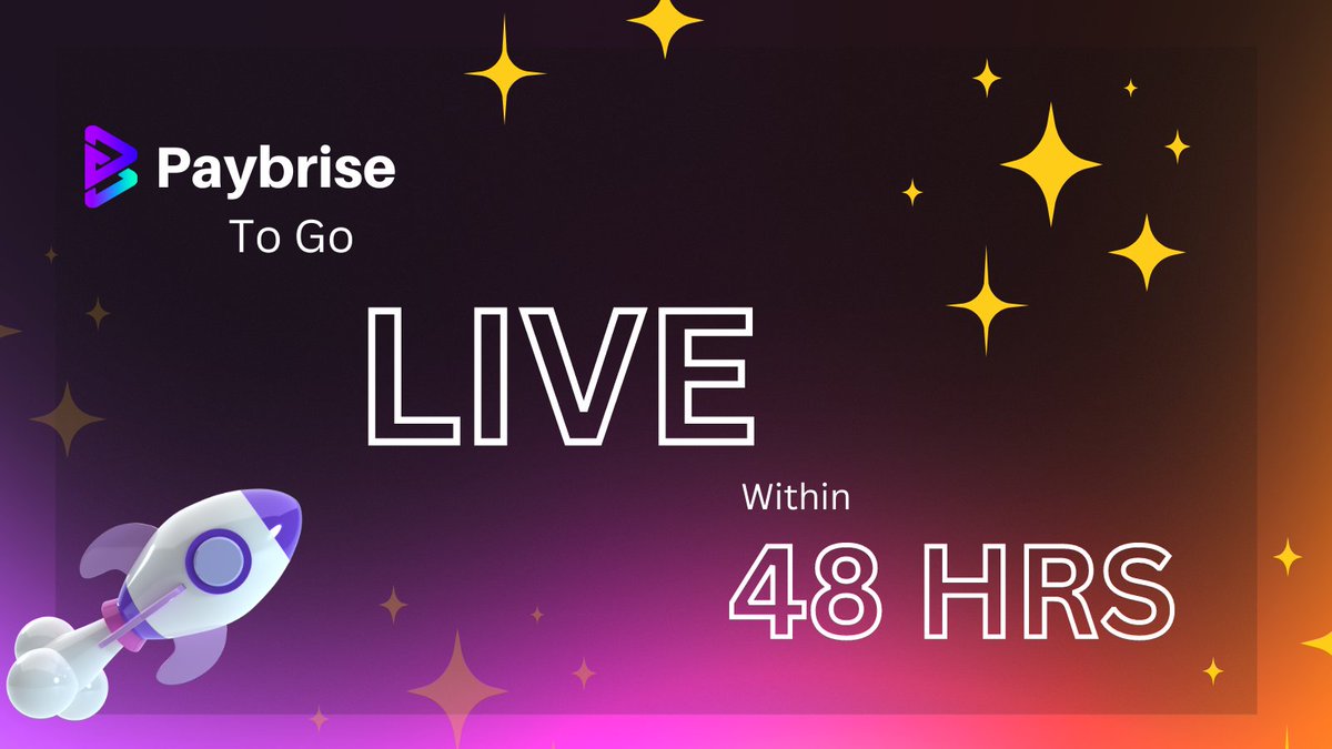 bitgertbrise's tweet image. ⚡️ PayBrise to go LIVE within next 48hrs! Bear market isn&apos;t for $BRISE

#BRISE #BITGERT