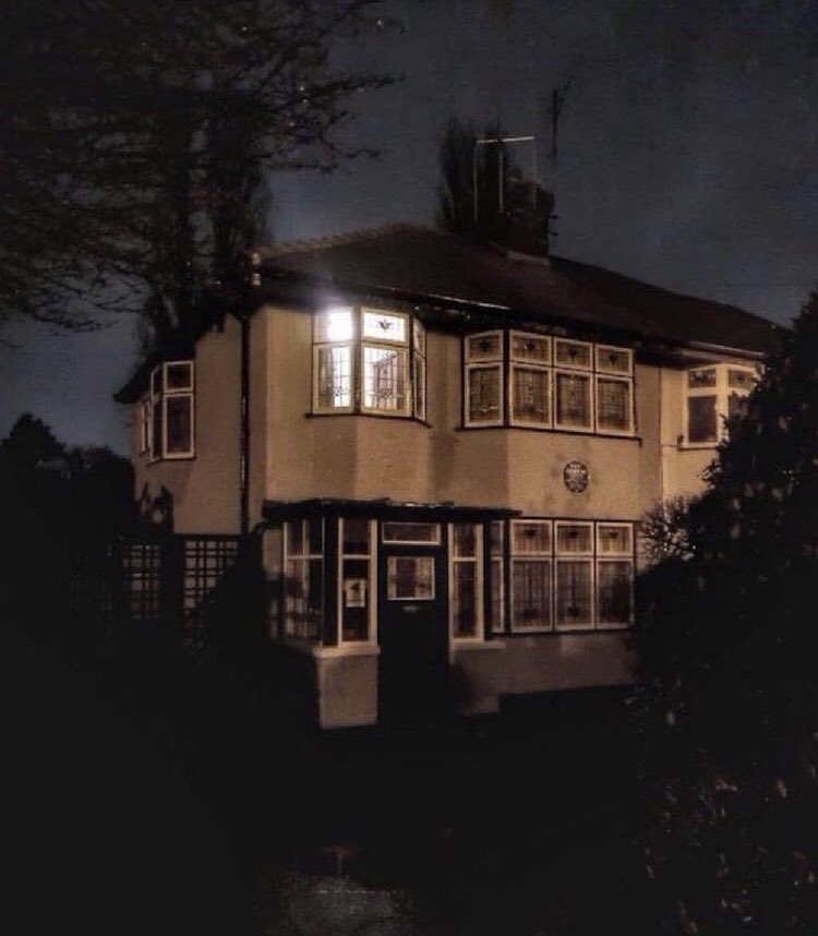 Liverpool never forgets John Lennon. Every year, on the anniversary of his death on the 8th of December 1980, the National Trust leaves a light on in his childhood home of Mendips.

Below John's bedroom is the doorway where he and Paul McCartney would write Beatles songs.