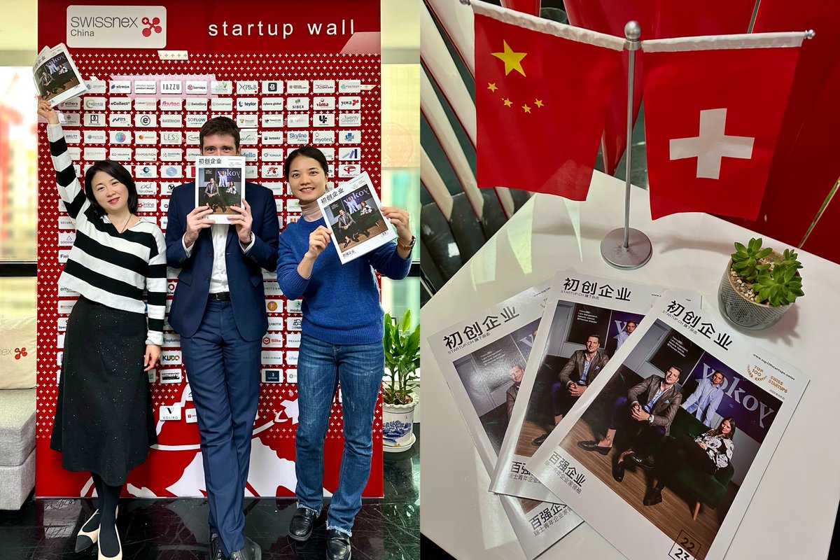 Swissnex in China (@swissnexchina) on Twitter photo The TOP 100 Swiss Startup Magazine Chinese Edition is here! Congratulations to all 100 winning startups, and big kudos to <a href="/venturelab_ch/">Venturelab</a> for the important work promoting and connecting the Swiss startup scene!
๐Get the Chinese Edition: lnkd.in/drEHcj3 The TOP 100 Swiss Startup Magazine Chinese Edition is here! Congratulations to all 100 winning startups, and big kudos to <a href="/venturelab_ch/">Venturelab</a> for the important work promoting and connecting the Swiss startup scene!
๐Get the Chinese Edition: lnkd.in/drEHcj3