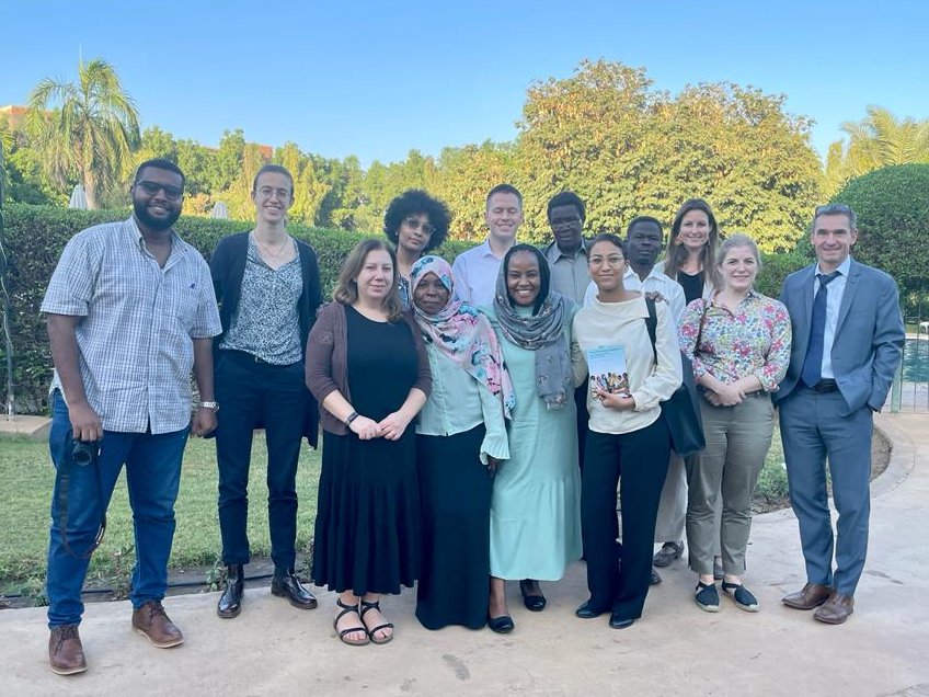 80% of 🇸🇩 is⬇️35 yet youth are consistently excluded from political spaces. #PBF &amp; donors heard from a promising group of youth advocating for political reform &amp; youth inclusion through a <a href="/cartercenterSD/">The Carter Center Sudan</a> project expanding #youth political participation w/ <a href="/UNPeacebuilding/">United Nations Peacebuilding</a> support