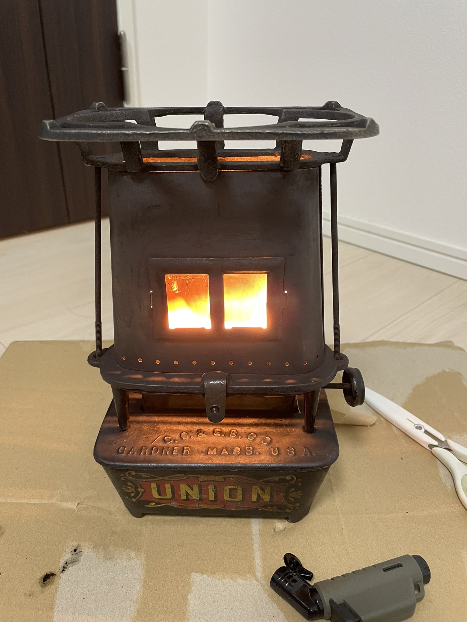 ☆union iron stove ユニオンストーブ アイロンストーブ アメリカ