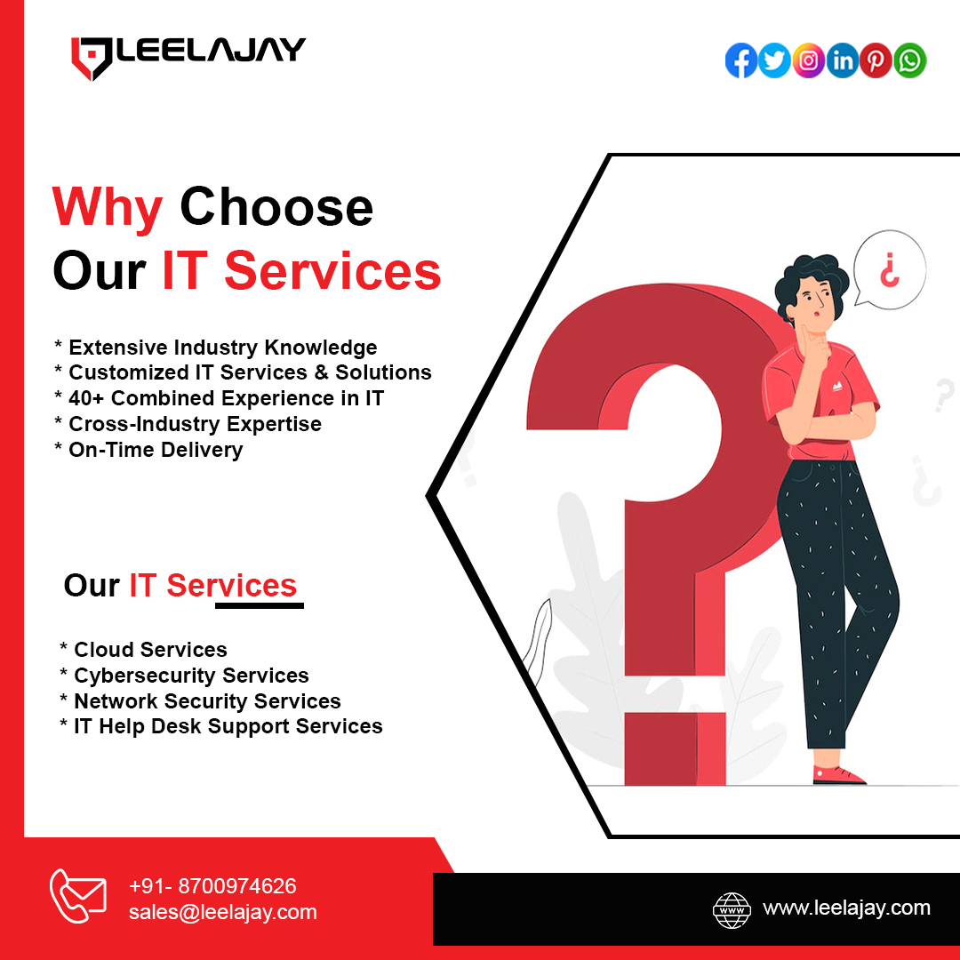 techleelajay's tweet photo. We offer IT consulting services & solutions to organizations & helped them manage, achieve and maintain higher levels of performance goals, ROI & profitability.
#itconsultingservices #itconsulting #helpdesksupport #itconsultant #cloudservices #networksecurity #cloudcomputing https://t.co/oC8CHB3ICu