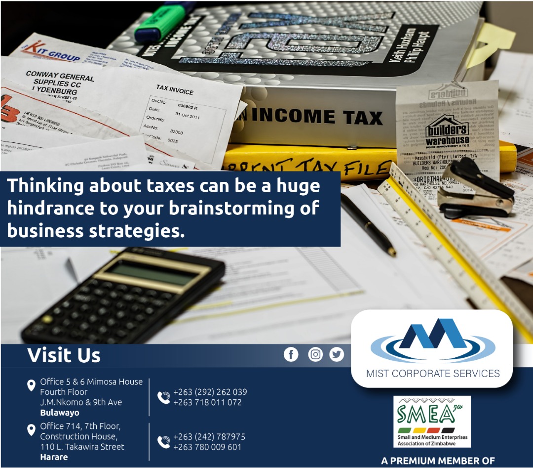 Thinking about taxes can be a huge hindrance to your brainstorming of business strategies. Thankfully, we are here to make sure that we take care of all your tax needs. We'll help you with tax planning, tax appeals and more!
#mist #taxes #taxclearance #zimra #taxation #compliance