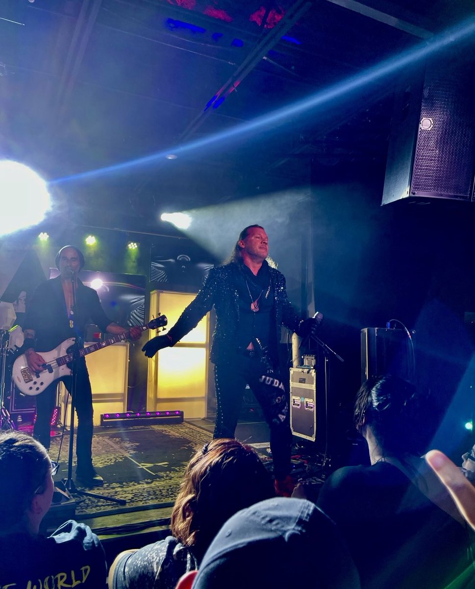 Took this picture of <a href="/IAmJericho/">Chris Jericho</a> <a href="/FOZZYROCK/">FOZZY</a> back in Nashville.what an epic experience!!!! #rock #music