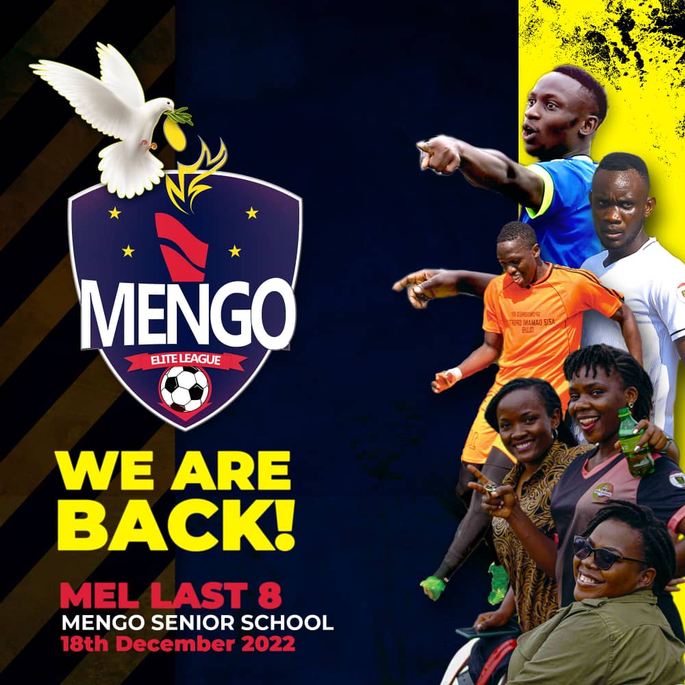 🔥🔥🔥🔥
WE ARE BACK!!
MEL last 8 knockout round
It's going down on the 18th December 2022 <a href="/Mengo_SS/">Mengo Senior School</a> 
#BeThere #MELSeasonII