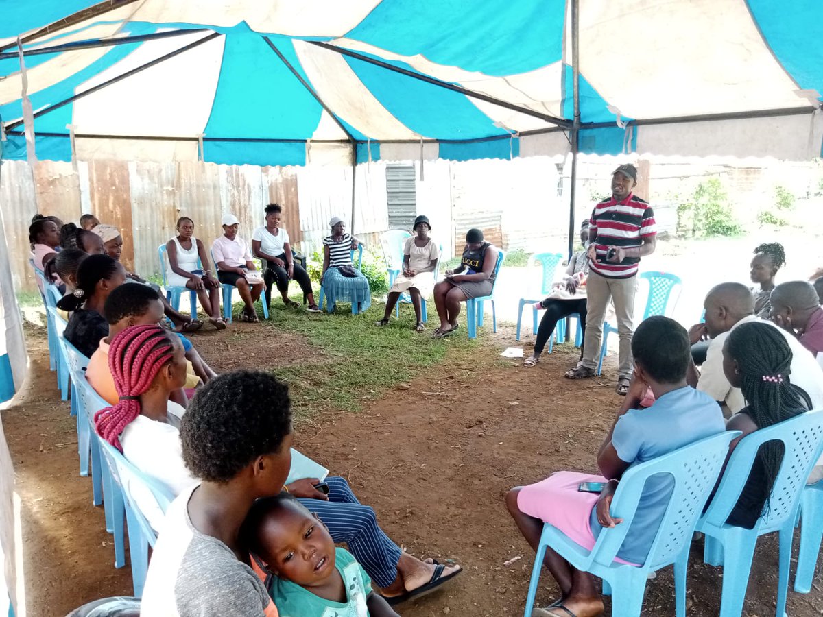 social_wg's tweet photo. Winam Community in Nyalenda B area commemorated the 16 Days through a community forum and had conversations around the state of GBV in the community, the reporting mechanisms and better ways to work together in terms of stopping GBV in Nyalenda B. 
#16DaysOfActivismAgainstGBV https://t.co/VSXBBi50ir