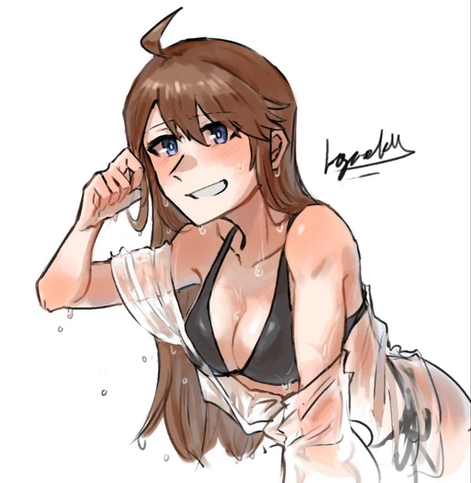 昔描いためぐみ(差分)のフルバージョンを載せます#ミリシタ #所恵美 