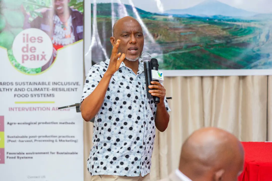 This morning, MVIWAARUSHA, IDP <a href="/IlesDePaix/">Iles de Paix</a>, Gain and CARI jointly conducted the workshop for Media owners and editors on sustainable food aystems where various media houses are presented in full. 
The one-day workshop is meant to create awareness in media houses on food safety,