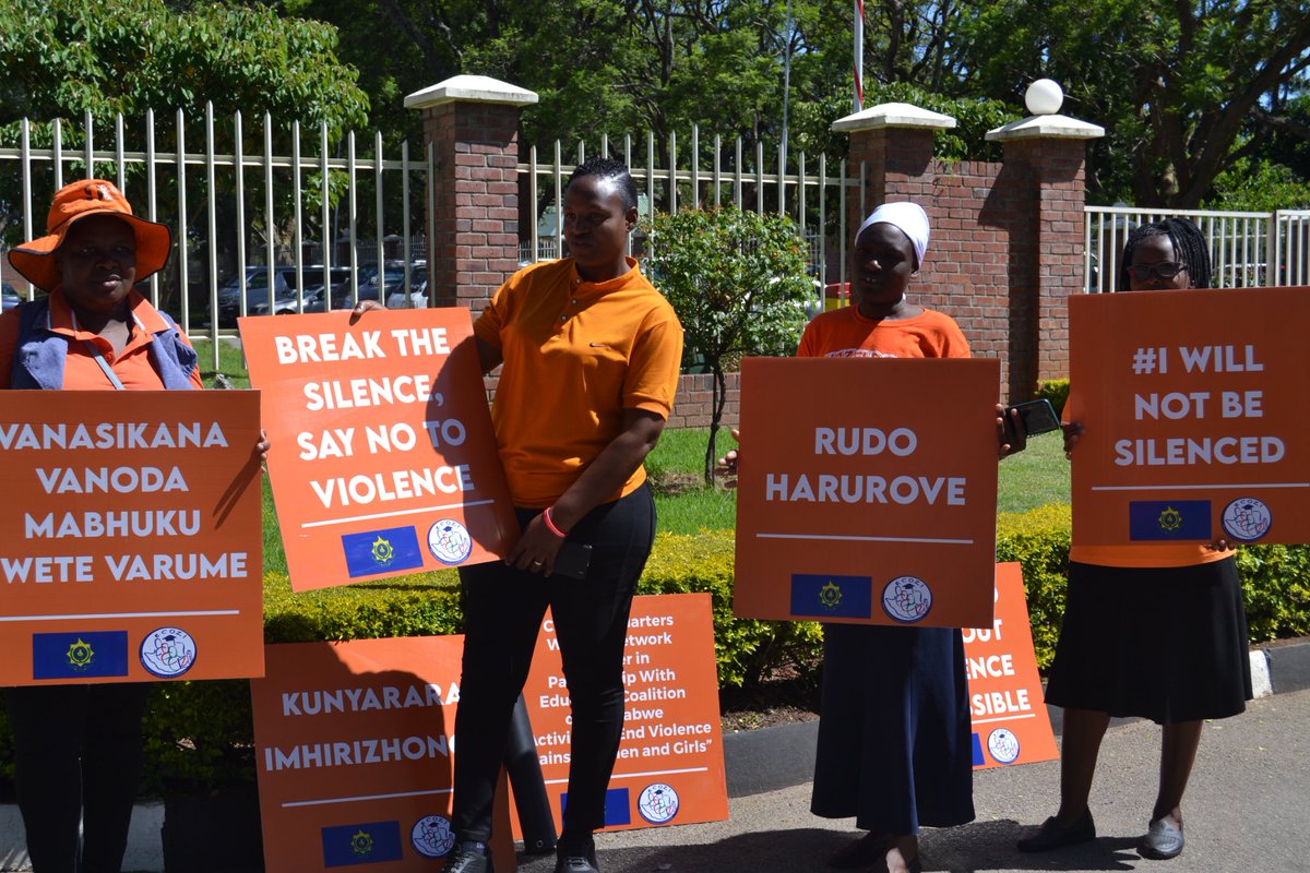 ecozim's tweet photo. Day 14 of 16 to end violence against women and girls Reflections:#HaveYouDoneYourPart? #HaveYouDoneYourBest? #DoNotBeSilenced #UNiTEToEndViolenceAgainstWomen&Girls. #YouCanStillOrangeTheWorld @unwomenzw @FAWEZim @Shamwariyemwana @femalestudents @Camfed @GPforEducation https://t.co/0HWLUYGEsu