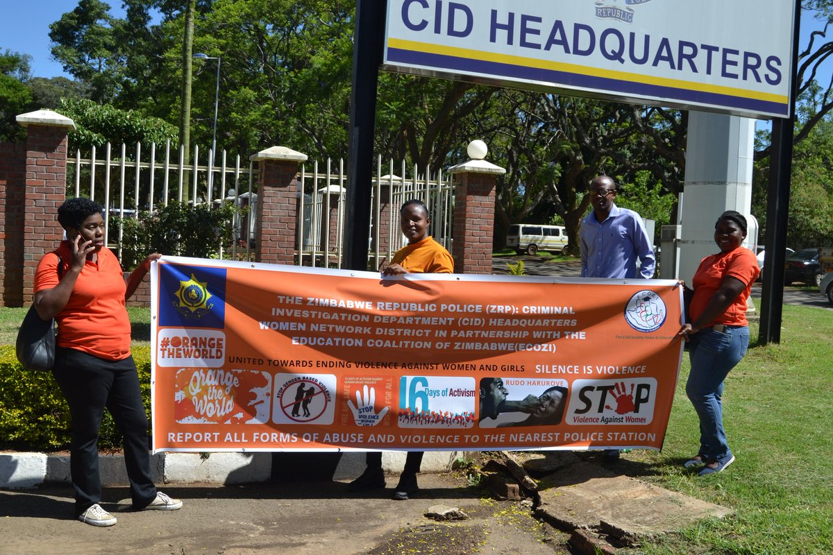 ecozim's tweet photo. Day 14 of 16 to end violence against women and girls Reflections:#HaveYouDoneYourPart? #HaveYouDoneYourBest? #DoNotBeSilenced #UNiTEToEndViolenceAgainstWomen&Girls. #YouCanStillOrangeTheWorld @unwomenzw @FAWEZim @Shamwariyemwana @femalestudents @Camfed @GPforEducation https://t.co/0HWLUYGEsu