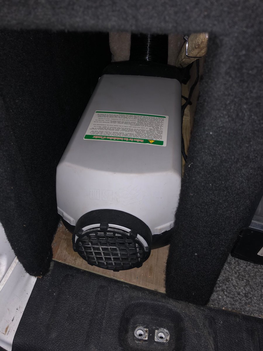 WVLocksmiths's tweet photo. Best £80 I ever spent. Chinese diesel heater. 🔥🔥🔥 https://t.co/LEuxpQA6iH
