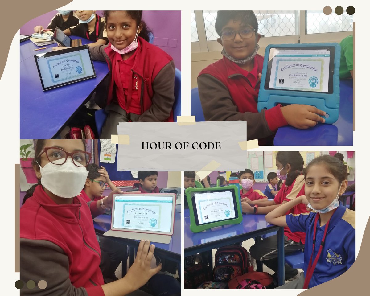 Coding Promotes Higher Level Thinking. ... <a href="/GEMSGLS/">GLS</a> #hourofcode CS Day 4. <a href="/bhawna_sajnani/">Bhawna Sajnani</a>
<a href="/ashex16/">Asha Alexander UN Accredited #ClimateChange Leader</a> <a href="/latavenkatlata/">Latha Venkateswar</a> <a href="/GEMS_ME/">GEMS Education</a> <a href="/codeorg/">Code.org</a> <a href="/MicrosoftEDU/">Microsoft Education</a>
