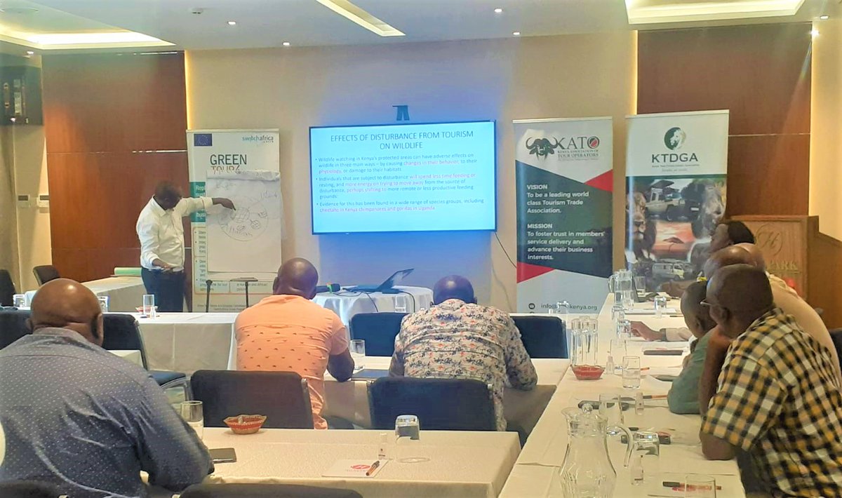 Kato_kenya's tweet photo. Ongoing Kenya Tour Driver Guide Association's training on Responsible Tourism https://t.co/doUTc75NOS