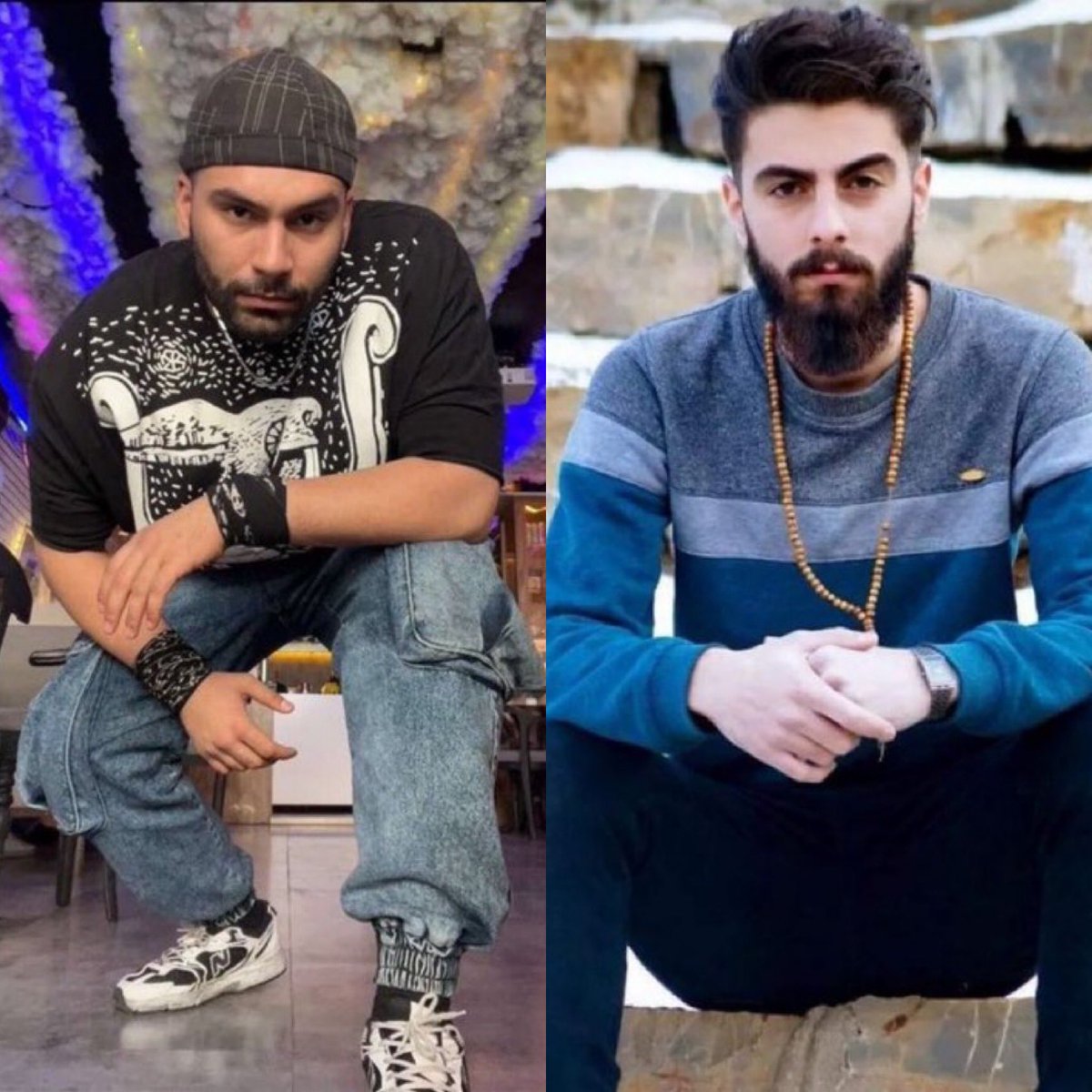 MJ_Akbarin's tweet photo. این دو تصویر، صبح و شامِ ایران ماست. یکی #هومن_عبداللهی ۲۱ ساله که دیشب در خیابان کشته شد و دیگری #محسن_شکاری ۲۳ ساله که صبح در زندان اعدام شد. به هومن مستقیم شلیک کردند و بعد از انتقال به بیمارستان کوثر سنندج جان باخت. محسن را متهم کردند به «سلب آزادی و امنیت مردم» در تهران! https://t.co/g2eRYABWHN