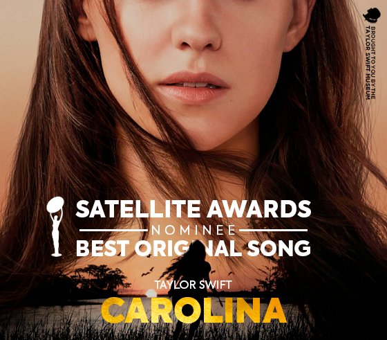 テイラー・スウィフト・ミュージアム提供ポスター　CAROLINA （レプリカ） テイラー・スウィフト・ミュージアム提供ポスター CAROLINA （レプリカ