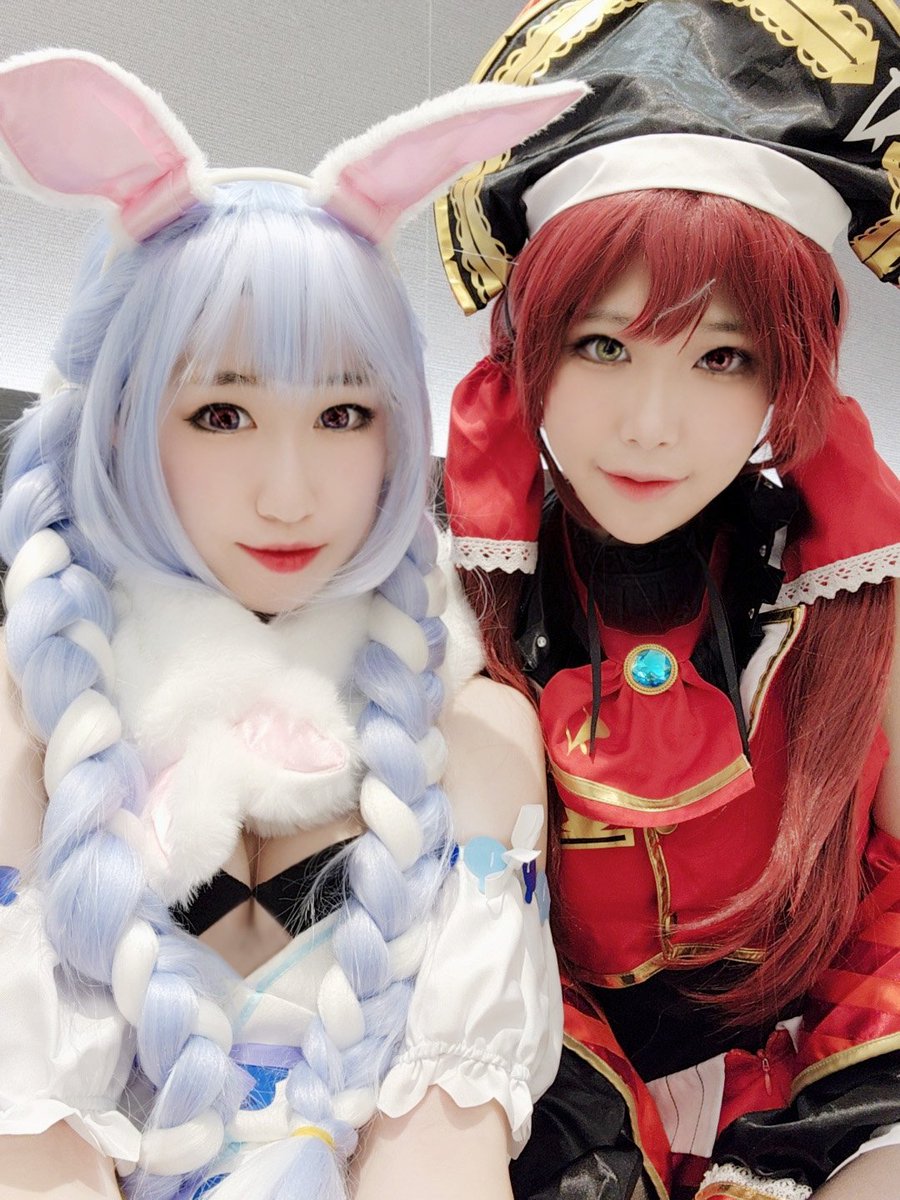 ホロライブ 兎田ぺこら ラウンドワンコラボ コスプレ
