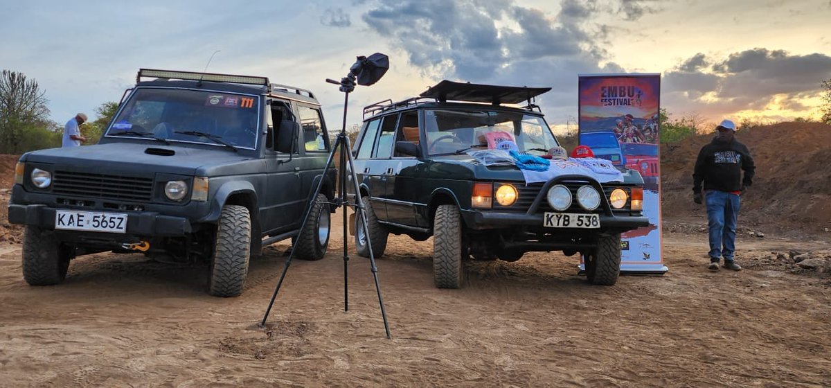EmbuFestival's tweet image. A JALOPY A DAY, KEEPS THE DOCTOR AWAY!" 🩺👊
     ______________EMBU FESTIVAL🪘____________ 
          The Ultimate 4X4 CHALLENGE.
Date; 10th - 11th Dec.2022.

*Route along; Embu - Kiritiri Road. 
*Venue; Next to Embu Mbere Hospice
#QuickmartIvanka #DriveInn #NairobiAllWhite