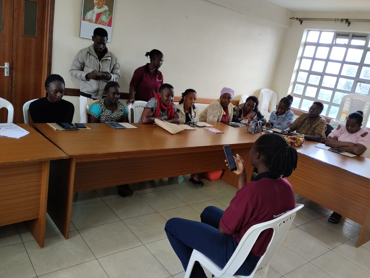 #HappeningNow. Tech training on how to use the Mtoto manager and parent apps for our newly onboarded daycare managers led by our field support agents. As TTK we are so excited to be able to provide this much-needed support and guidance.