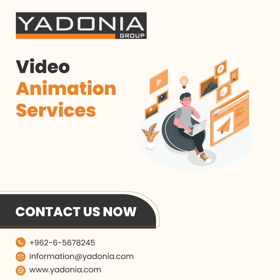 YadoniaGroup's tweet photo. Attract the interest of potential buyers. Increase your business’s visibility. We will provide you with the results you need.
Call us @ +962-6-5678245 or visit our website for more details @ https://t.co/wIVORM8x0a
#videoanimation #animation #video #motiongraphicsedit https://t.co/OzsCAF4HyP