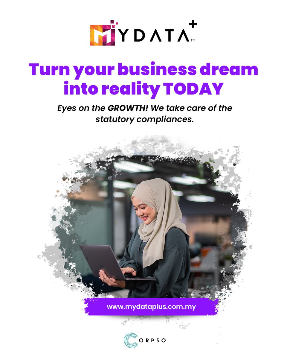 mydataplus's tweet image. As easy as ABC. With 3 simple steps, incorporation of company can NOW be submitted ONLINE! You can also check the status within 1 day ONLY! 

Sign up now at mydataplus.com.my 

#mydataplus #mydatacorpso #digitalcosec #secretarialservices #companyincorporation