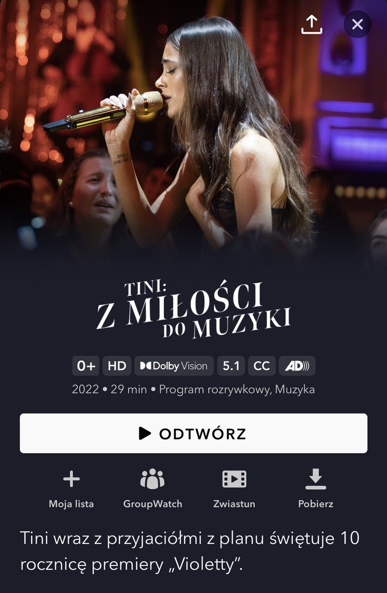 Oficjalnie #SoloAmorYMilCanciones już dostępne na Disney+ w naszym kraju!