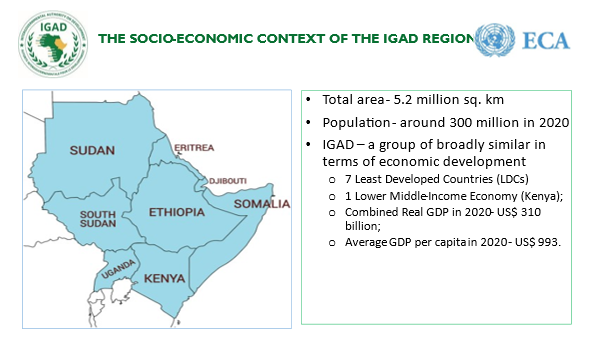 ECA_OFFICIAL's tweet image. The strategy analyses the socio-economic context of the #IGAD region identifies critical development challenges, and its market opportunities of G&amp;amp;S under the #AfCFTA, Implementation frameworks and M&amp;amp;E.

#IntraTrade #Import #Export #ValueChains #ICBT
#Industralisation #MSMEs