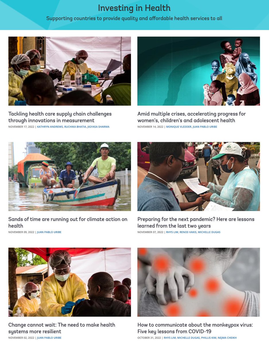 World Bank Health tweet media