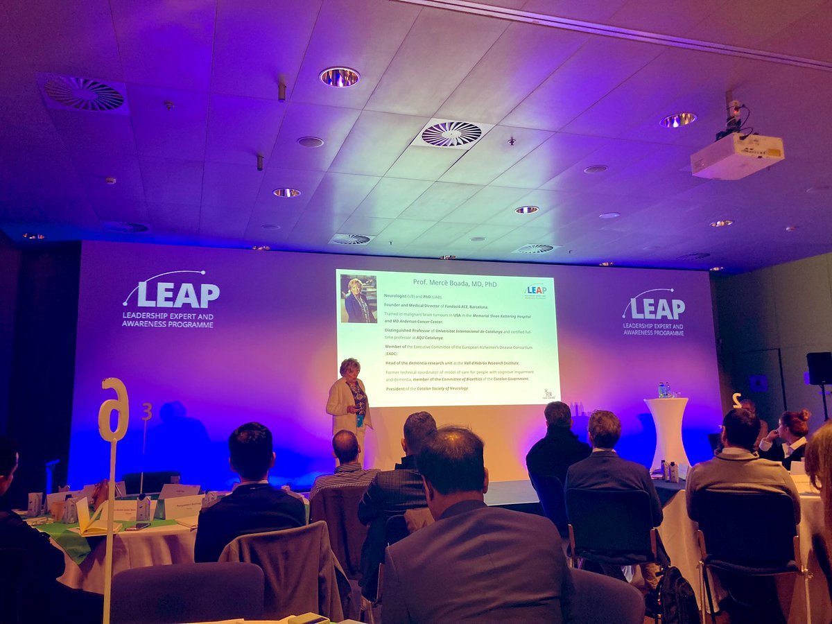 Yahveth's tweet image. Today at the “Leadership Expert and Awareness Programme (LEAP) 2022” by @novonordisk. Great learning opportunity from global research leaders in Alzheimer’s Disease (@MerceBoadaR), and cardiometabolic diseases.
#LEAP2022 #Barcelona