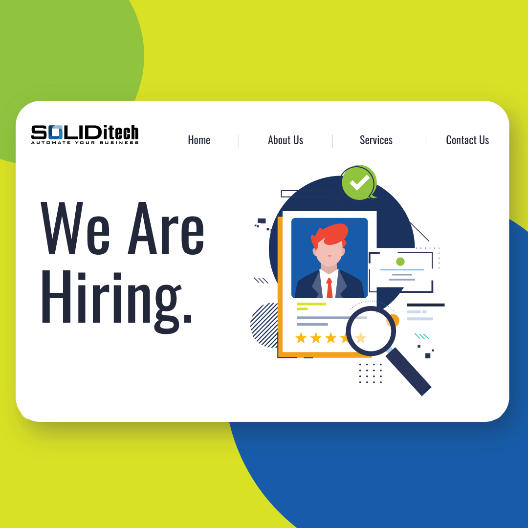 soliditech's tweet image. Start 2023 right with the Team that is leading the industry. Yes, we are that cool. And you could be too! Apply TODAY  #SOLIDJobs #SOLIDitech #CareersAtSOLID #CareersInSoftware hubs.la/Q01tZTch0