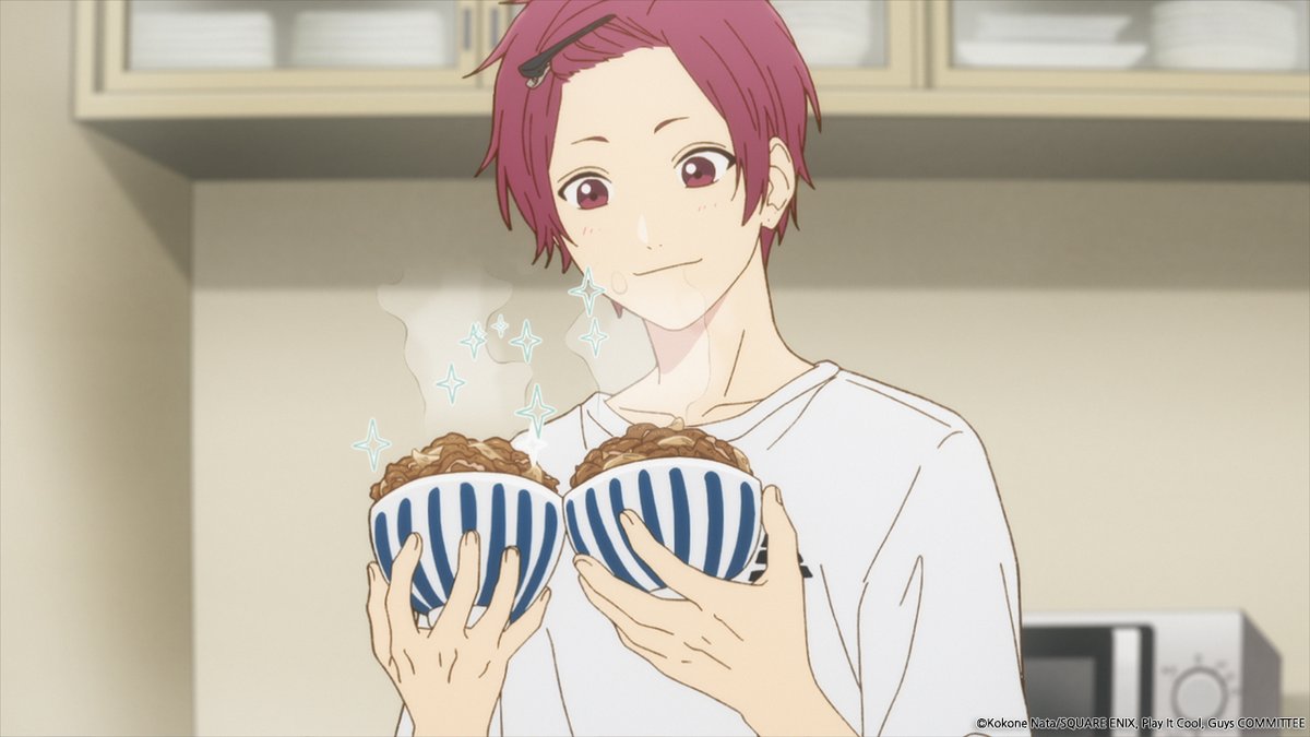 [애니플러스 12/8 22:45 방송 『쿨하고 바보 같은 남자』 9화 "도시락"] -최근에 일이 바빠 보이는 형 소타가 걱정되기 시작한 소마. 형인 소타는 한번...