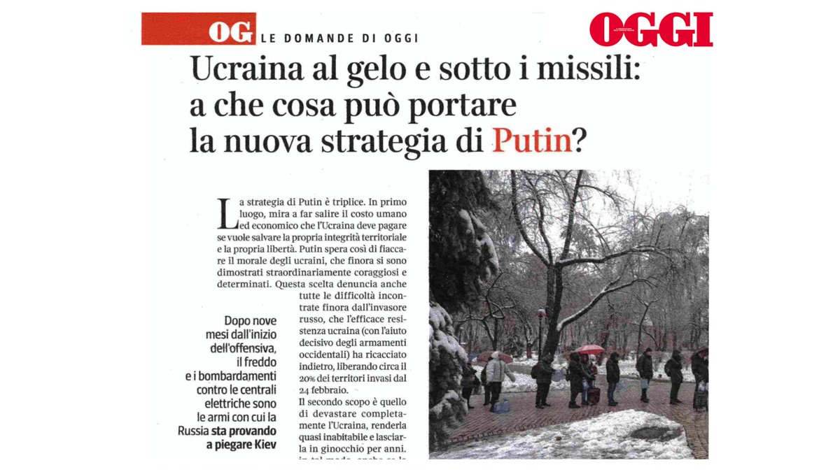 VEParsi1's tweet photo. La strategia di Putin è triplice: aumentare costo umano ed economico per l'Ucraina per fiaccarne il morale, devastarla completamente e prostrarla affinché sia innocua anche se 🇷🇺 perdesse conflitto, e infine pura e semplice vendetta per aver osato resistere alla protervia russa. https://t.co/RmCtmeYhIs
