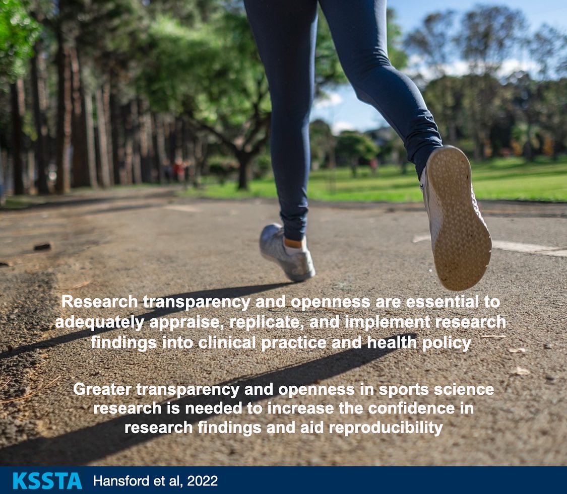 KSSTA's tweet photo. Transparent and open research is important to appraise, replicate, and implement research findings. Greater transparency and openness in sports science research is needed
#research #outcomestudy #clinicaloutcome #sportsmedicine #openscience
Link: https://t.co/0dSsx1fVb7 https://t.co/JkZJbqvpeg