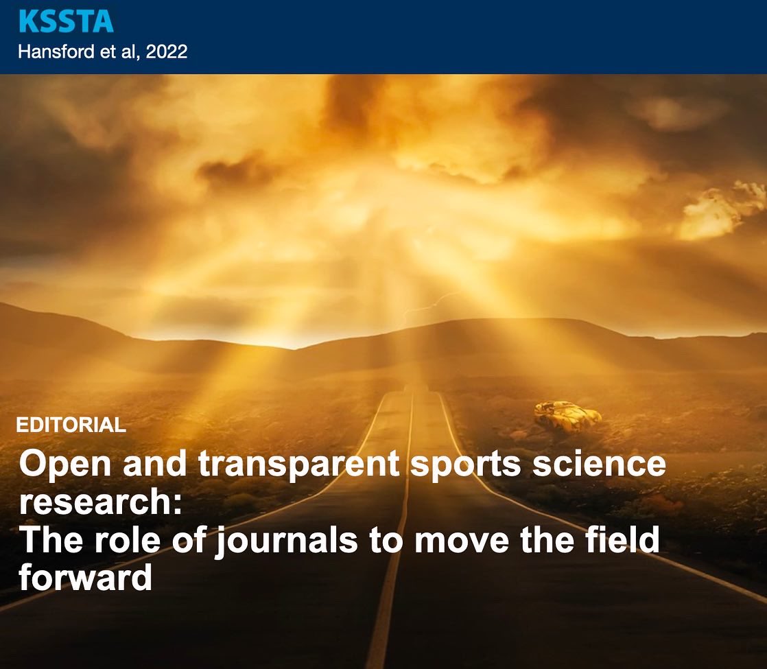 KSSTA's tweet photo. Transparent and open research is important to appraise, replicate, and implement research findings. Greater transparency and openness in sports science research is needed
#research #outcomestudy #clinicaloutcome #sportsmedicine #openscience
Link: https://t.co/0dSsx1fVb7 https://t.co/JkZJbqvpeg