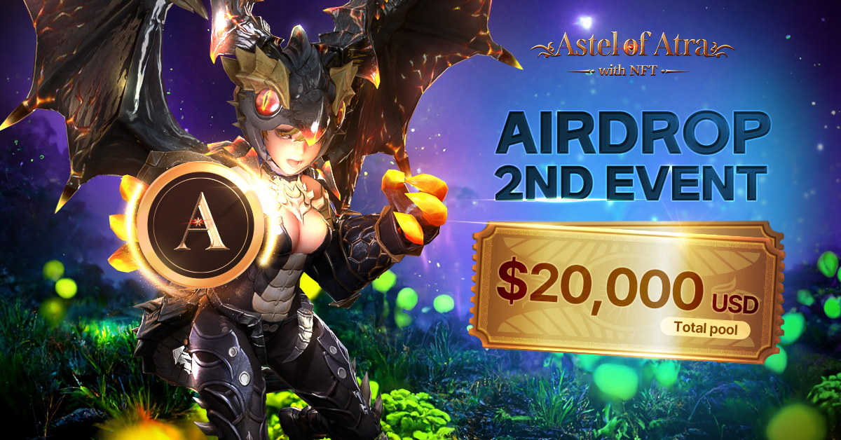 x2eall's tweet photo. 🎉Gelixir NFT PC MMORPG “ASTEL OF ATRA” launch &amp; event news

✅  Launch Event
- NFT Astel Enhancement Certification
- Rota’s attendance check event

✅  Airdrop 2nd Event
- $20,000 USD Total Pool Reward

🥳 Join: https://t.co/o4257NOFlG

#AIRDROP #P2E #AOA #AstelofAtra #NFT #GAME https://t.co/Tza91EM1cd